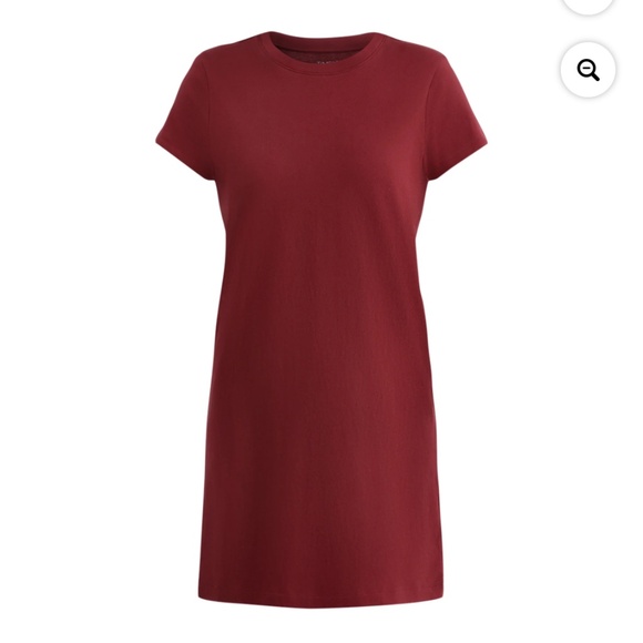 Time and Tru Women’s Wine Punch T-Shirt Dress Size XL NWT - Picture 3 of 5